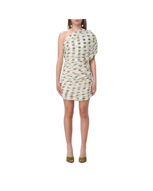 Short Dresses Saint Laurent de color Natural