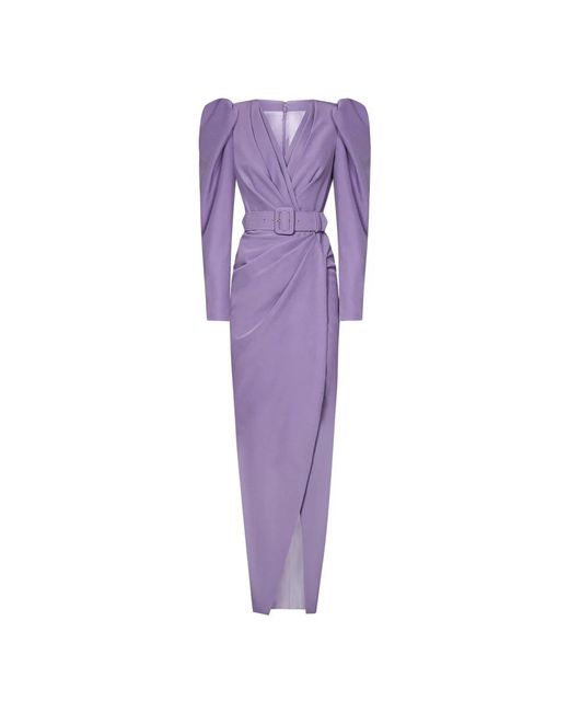 Rhea Costa Purple Maxi Dresses