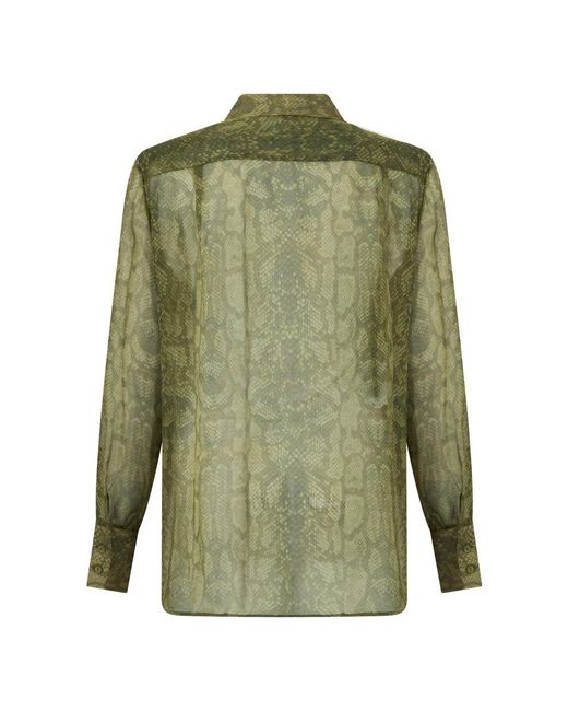 Shirts Alberta Ferretti de color Green
