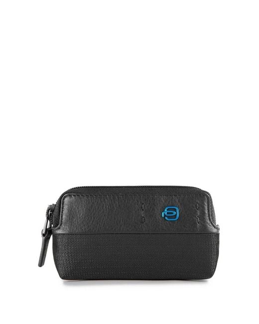 Piquadro Black Keychains