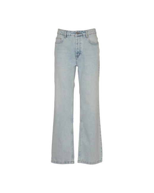 AMI Blue Flared Jeans for men