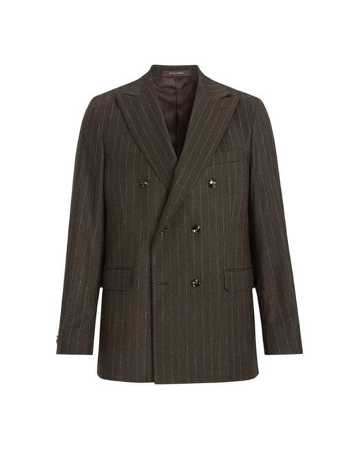 Oscar Jacobson Green Blazers for men