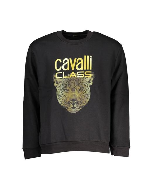 Class Roberto Cavalli Black Sweatshirts