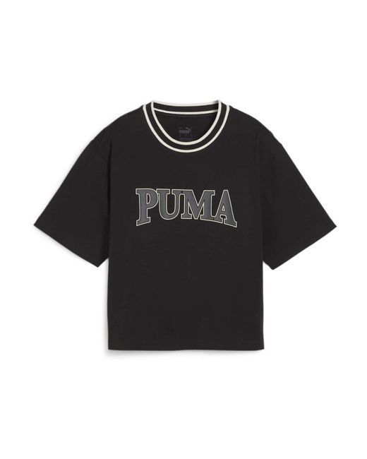 PUMA Black Squad donna t-shirt