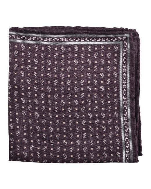 Pocket Scarves di Brunello Cucinelli in Purple da Uomo