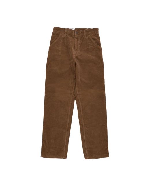 Carhartt Brown Wide Trousers for men