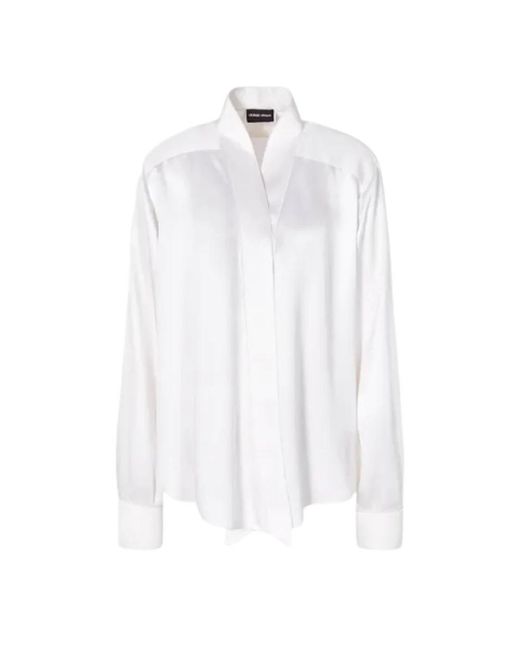 Giorgio Armani White Shirts