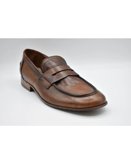 Ernesto Dolani Brown Loafers for men
