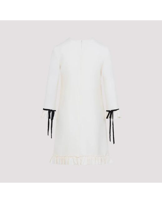 Valentino Short Dresses in het White
