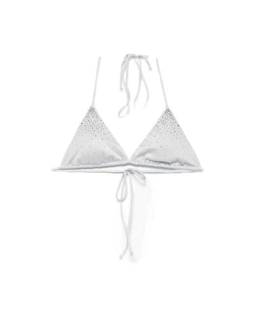 Mc2 Saint Barth White Bikinis