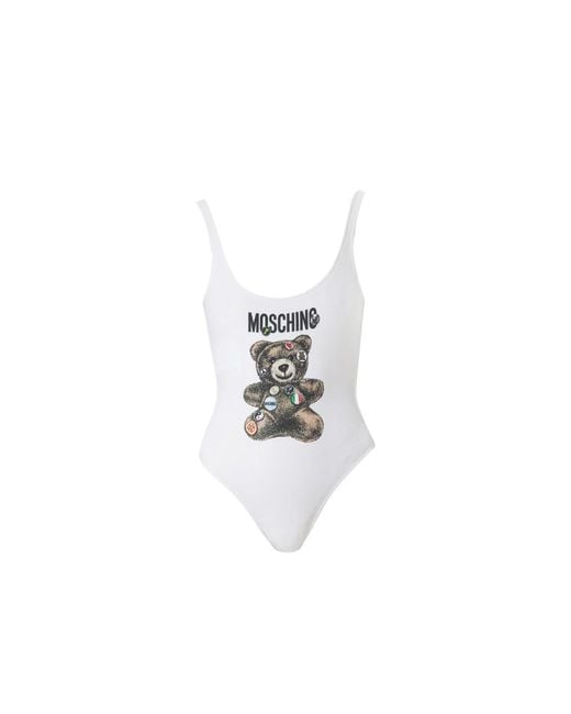 Moschino White Swimsuits