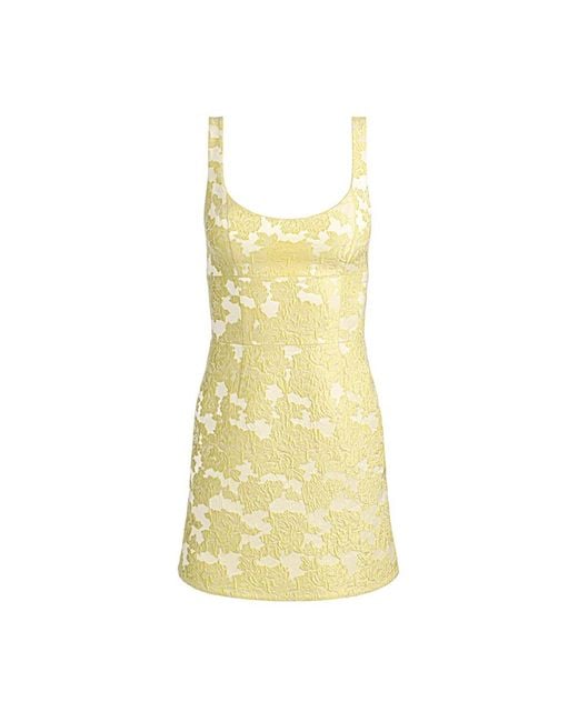 Alice + Olivia Yellow Short Dresses