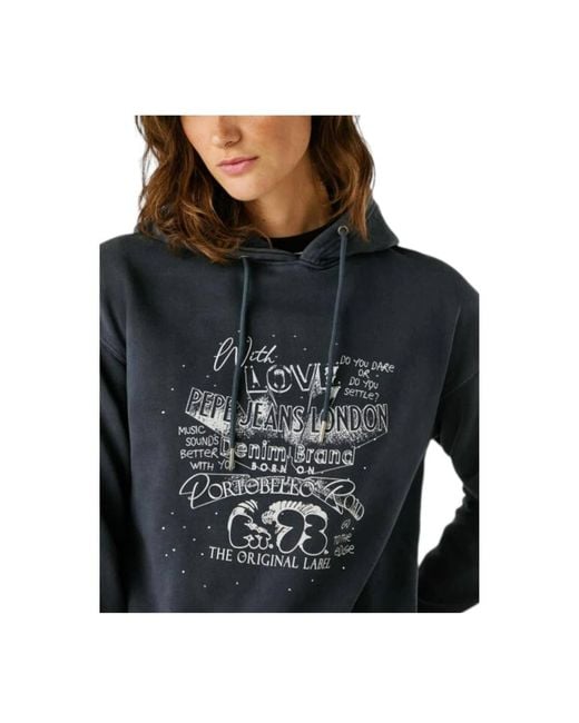 Hoodies di Pepe Jeans in Black
