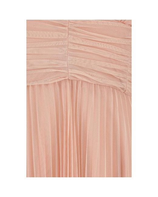 Anna Molinari Pink Stilvolles abiti kleid