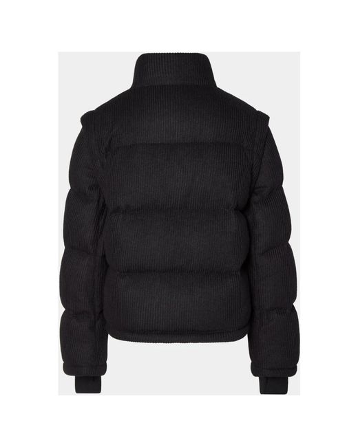CLOEYS Jassen ,Zwart ,Polyester Gebreid Gewatteerd Jack Vest Zwart in het Black