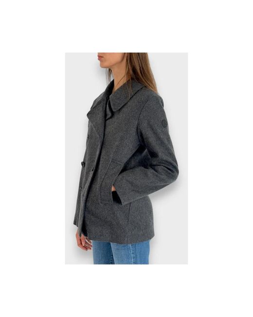 Double-Breasted Coats People Of Shibuya en coloris Gray