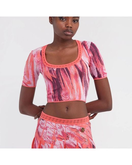 Roberto Cavalli Pink Blouses
