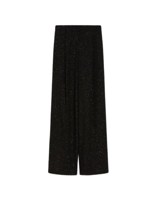 Max Mara Black Wide Trousers