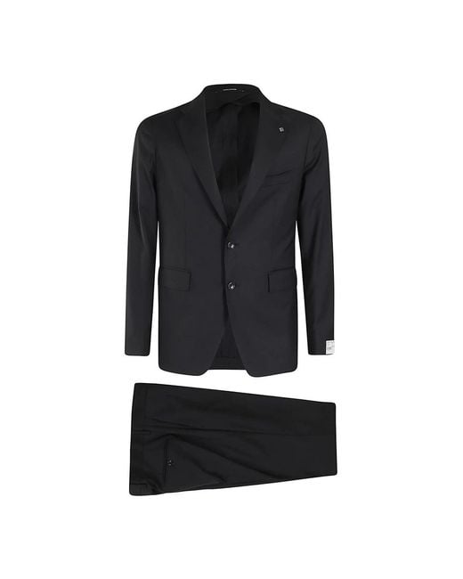 Suits > suit sets > single breasted suits Tagliatore pour homme en coloris Black