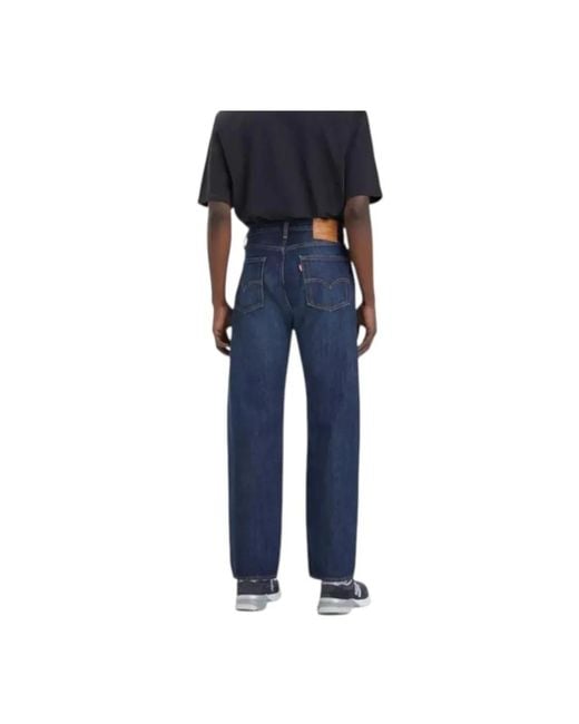 Levi's Blue Straight Jeans for men