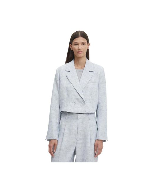Gestuz Dubbele-Rij Blazer in het Blue