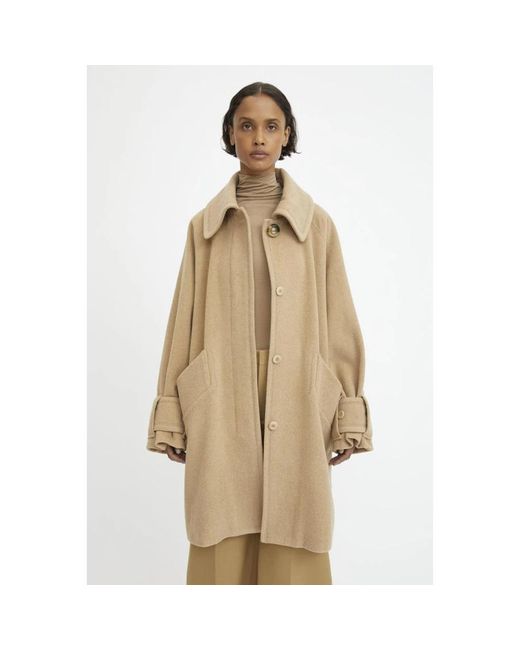 Rodebjer Natural Single-Breasted Coats