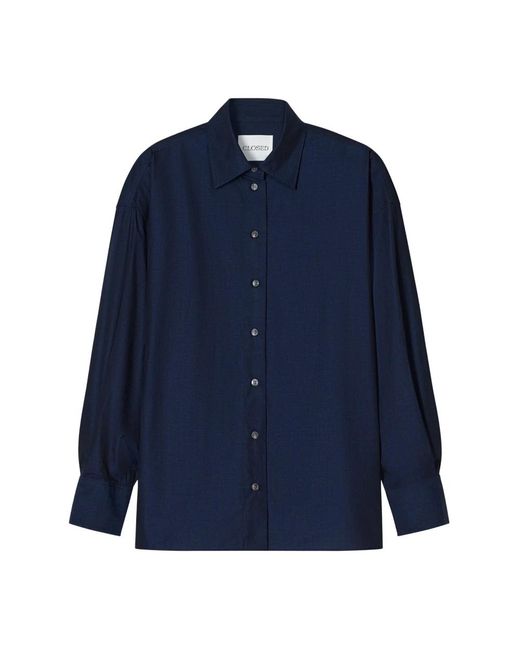 Closed Blue Casual Shirts for men