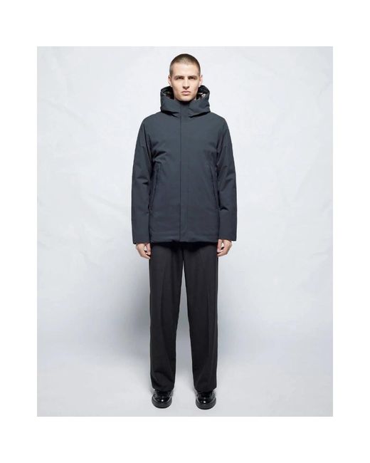 Elvine Blue Winter Jackets for men