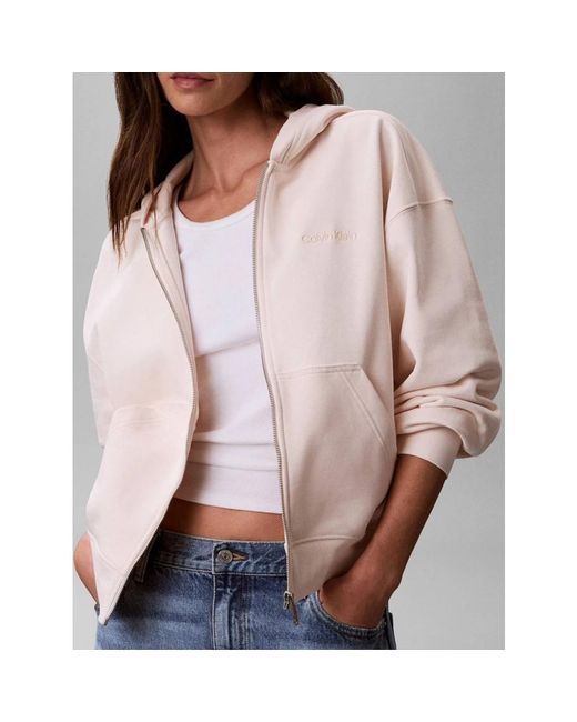 Zip-Throughs Calvin Klein de color White