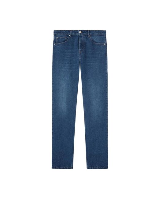 AMI Blue Slim-Fit Jeans for men