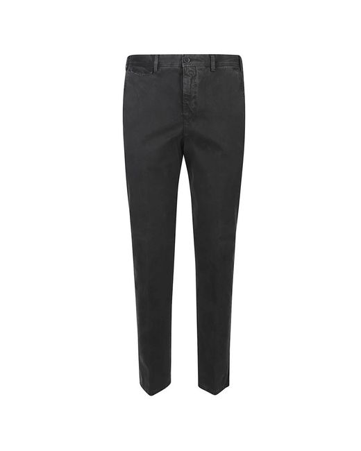 PT Torino Gray Slim-Fit Trousers for men