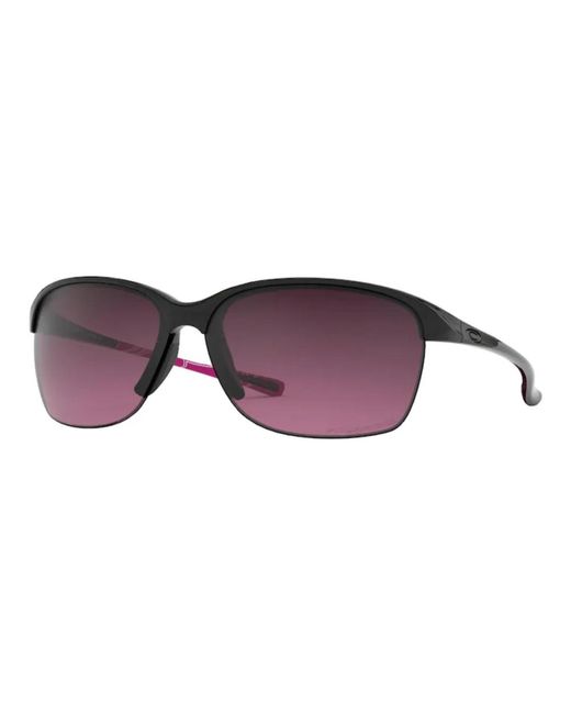 Oakley Brown Braune tortoise sonnenbrille unstoppable,unstoppable sonnenbrille in poliertem schwarz/rosa getönt