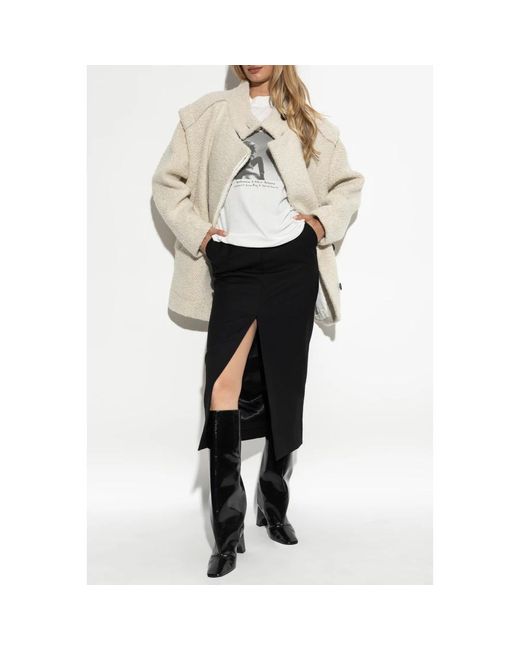 IRO White Single-Breasted Coats