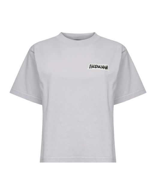 Balenciaga Gray T-Shirts