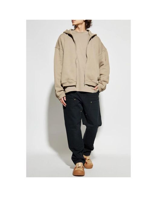 Represent Zip-Throughs in het Natural voor heren