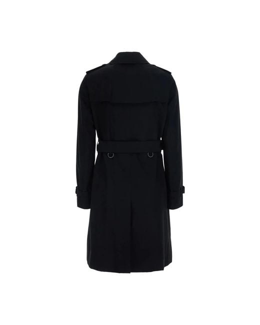 Burberry Black Trench Coats