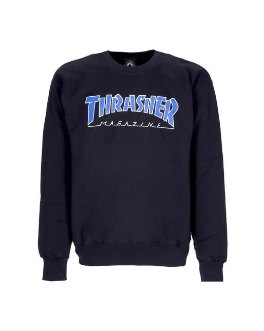 Thrasher Blue Sweatshirts for men