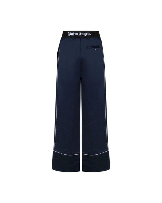 Palm Angels Blue Blaue Soiree Pyjamahose