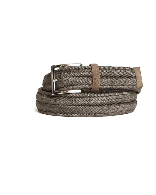 Orciani Gray Belts for men