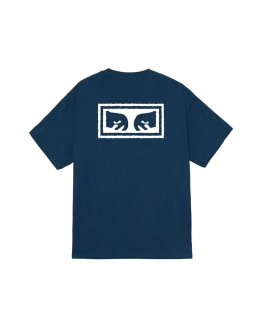 Obey Blue T-Shirts for men