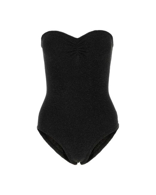 Hunza G Black Swimsuits