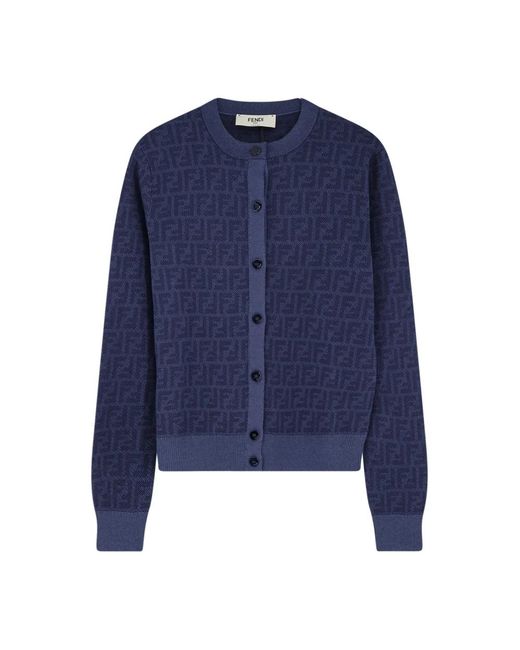 Cardigans Fendi de color Blue