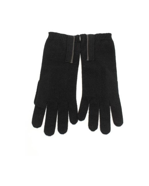Brunello Cucinelli Black Gloves