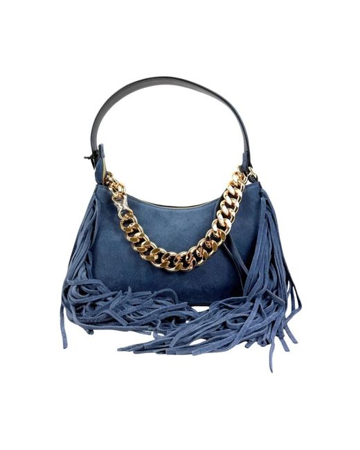 Twinset Blue Shoulder Bags