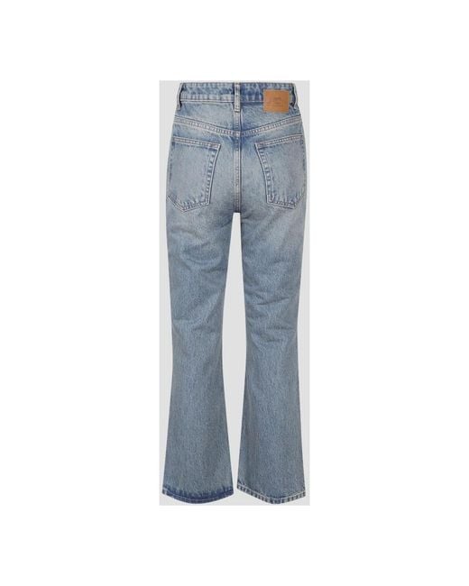 Ganni Blue Flared Jeans