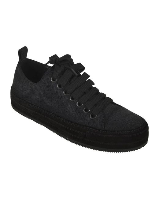 Ann Demeulemeester Black Sneakers