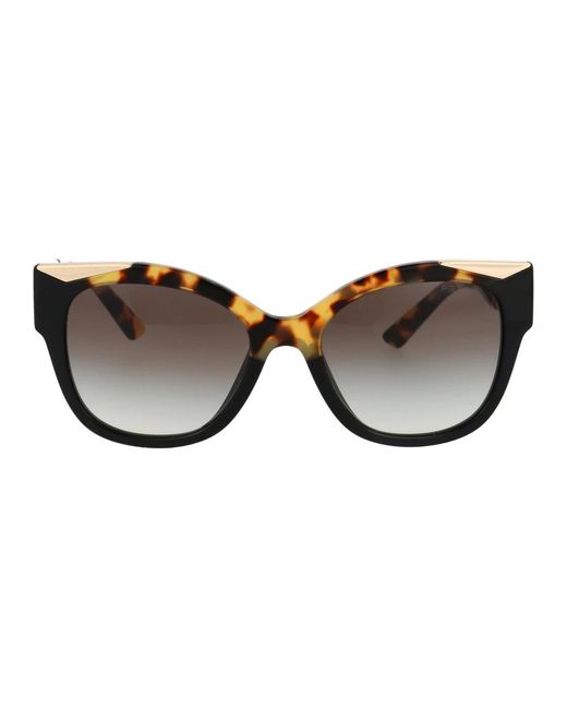 Prada Brown Stylische sonnenbrille mit 0pr 02ws design