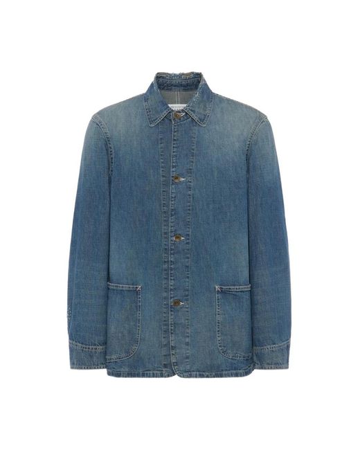 Maison Margiela Blue Denim Jackets for men