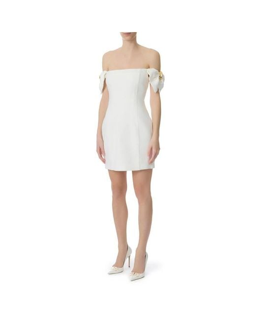 Elisabetta Franchi White Party Dresses