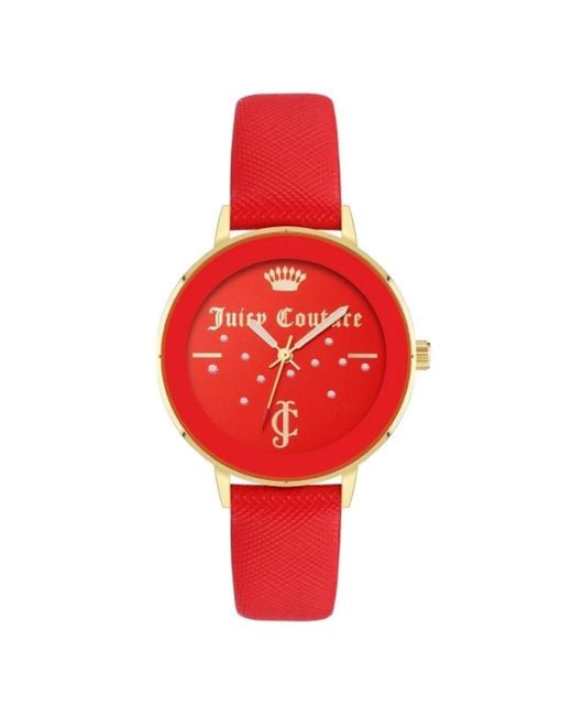 Watches di Juicy Couture in Red